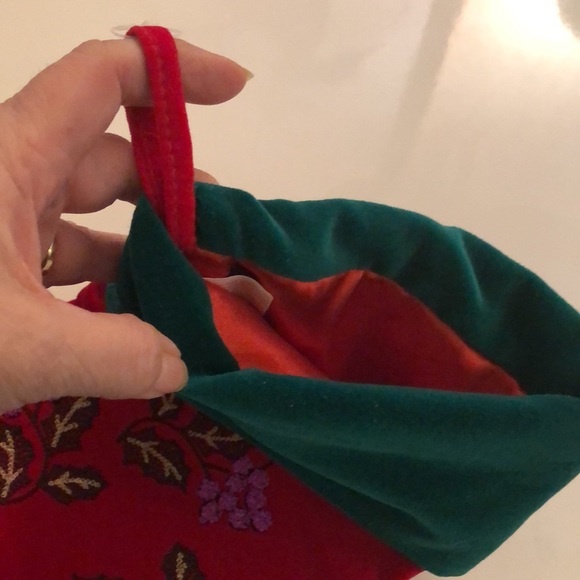 SET of 2 - Christmas Stockings - Vintage - Picture 5 of 14